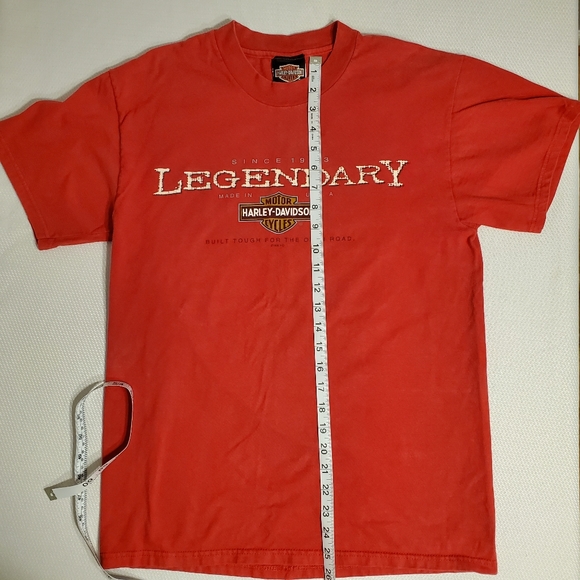 🔥Vintage 1998 Harley-Davidson Tee Red Size M🔥 - Picture 7 of 8